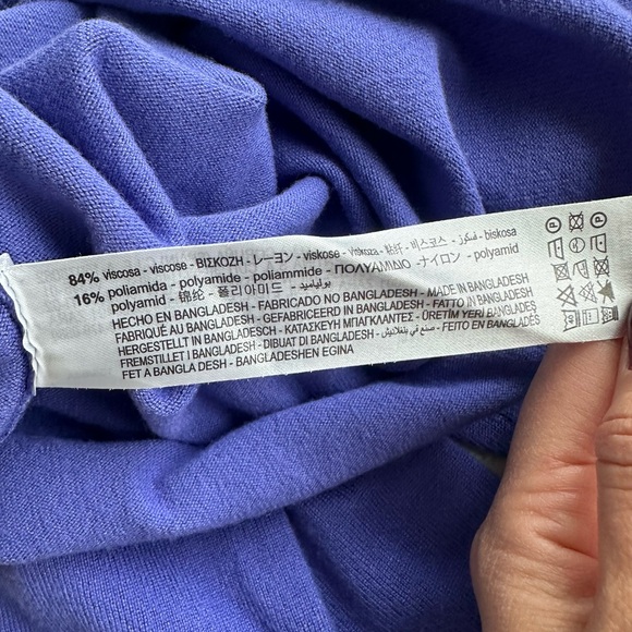 Zara Soft Knit Long Sleeve Turtleneck Sweater - Picture 6 of 6